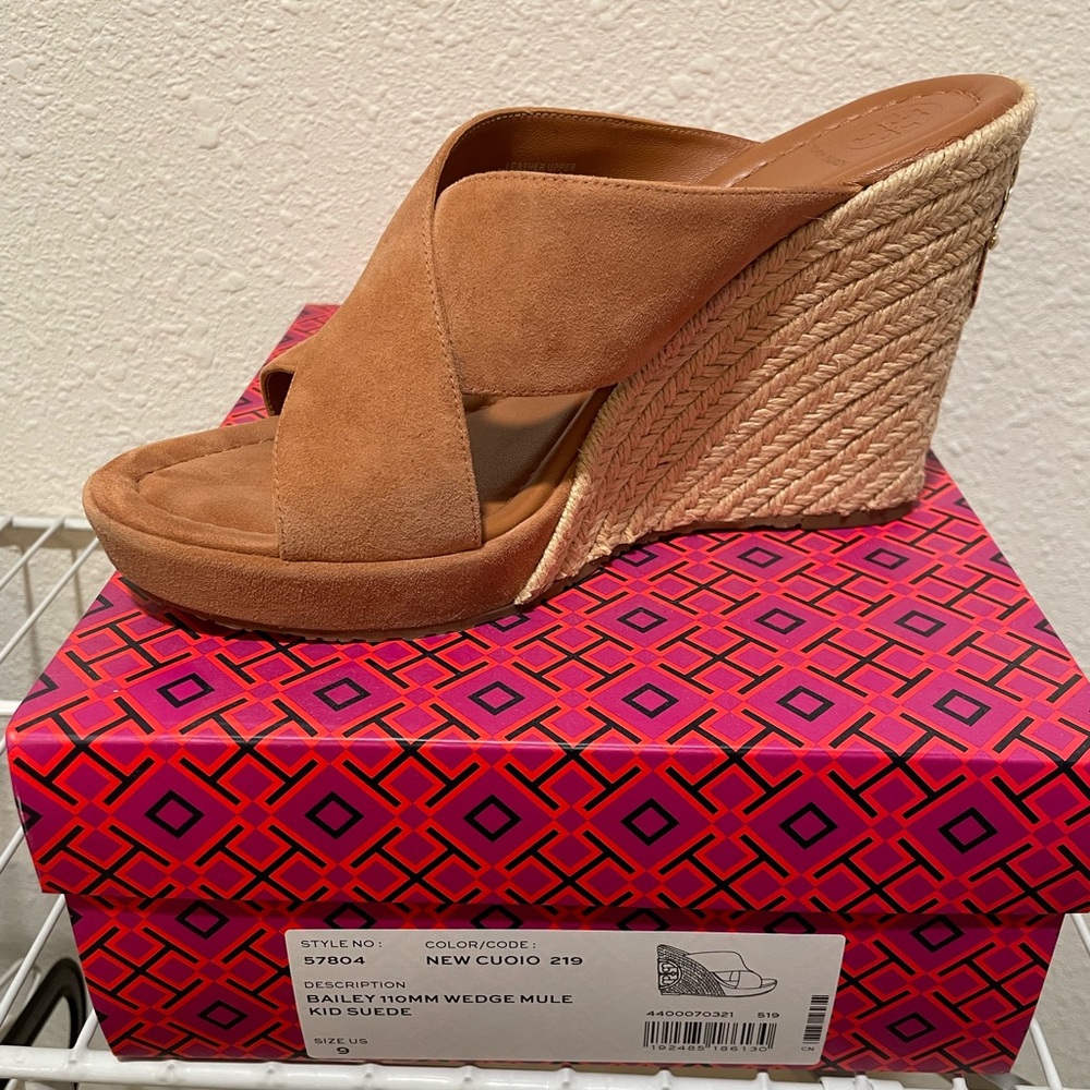 Tory Burch Bailey wedge 9